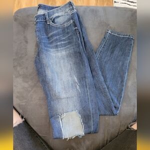 Womens blue jeans size 30